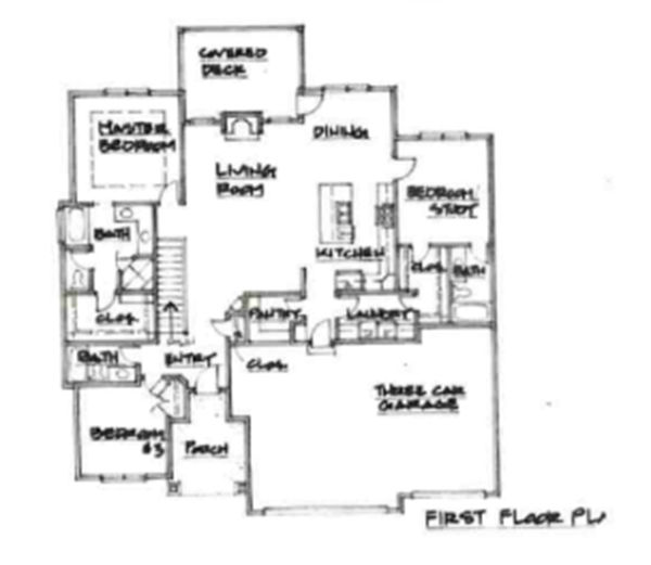 Ernst Brothers Home Construction floorplan