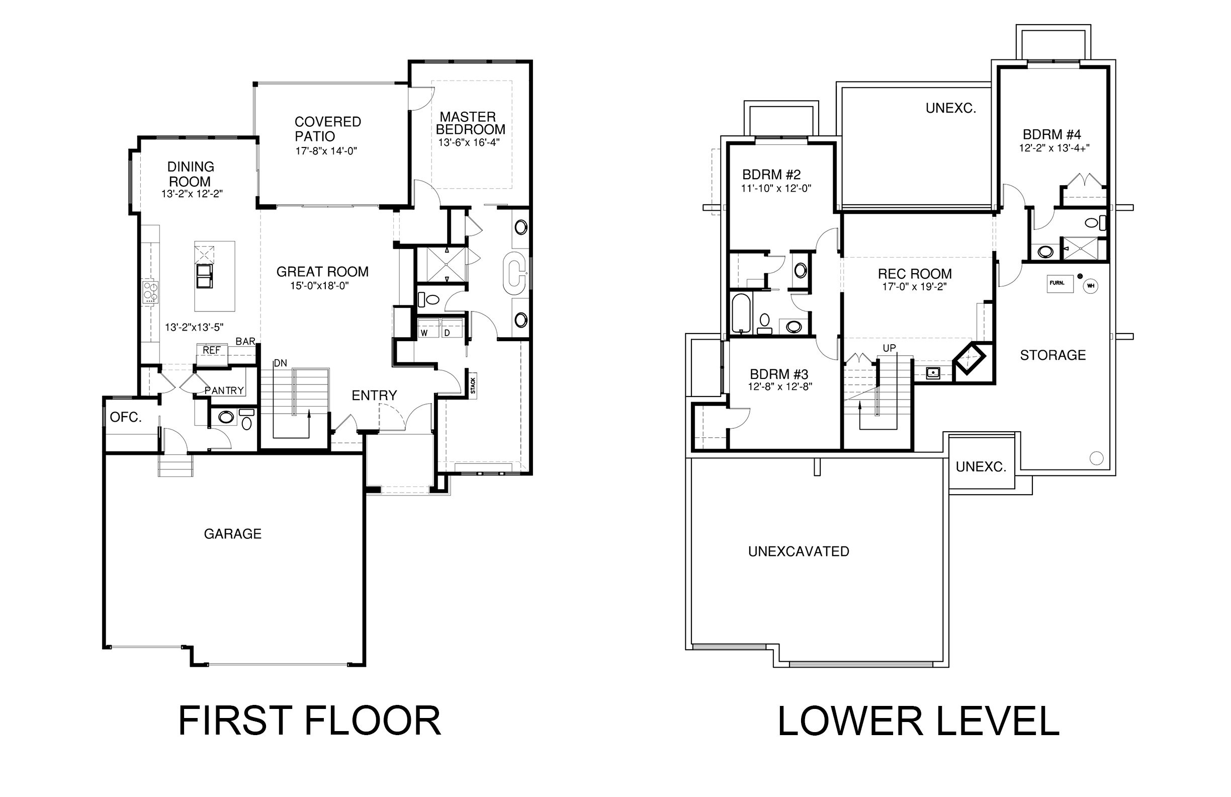 Don Julian Builders, Inc. floorplan