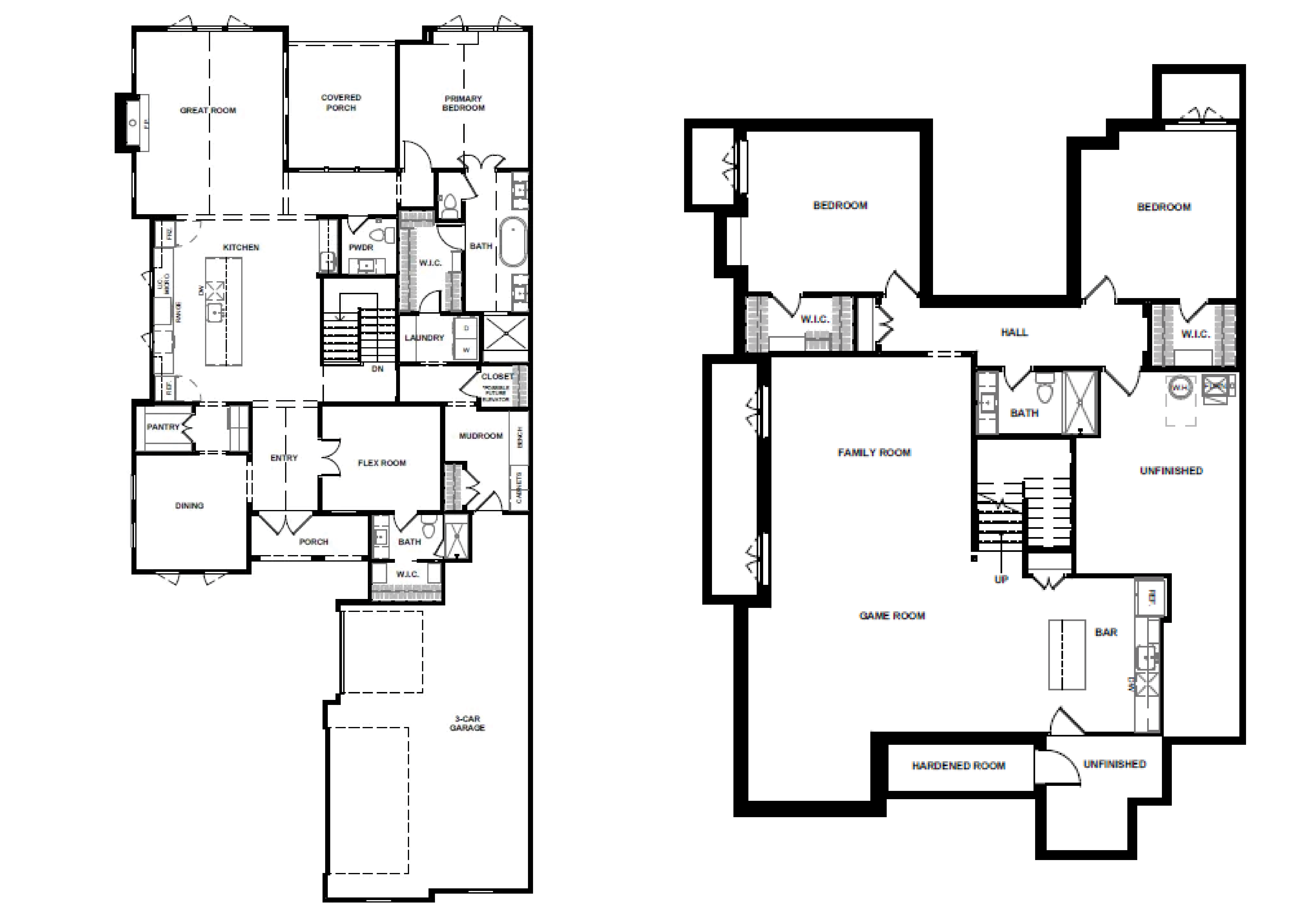 Lambie Homes floorplan
