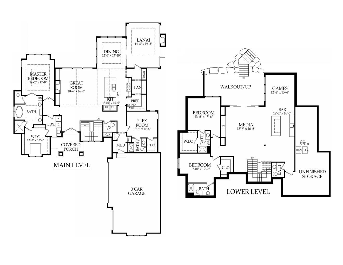 Starr Homes floorplan
