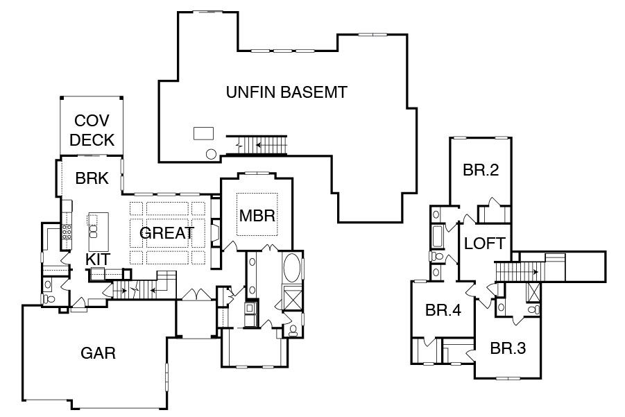 Encore Building Company floorplan