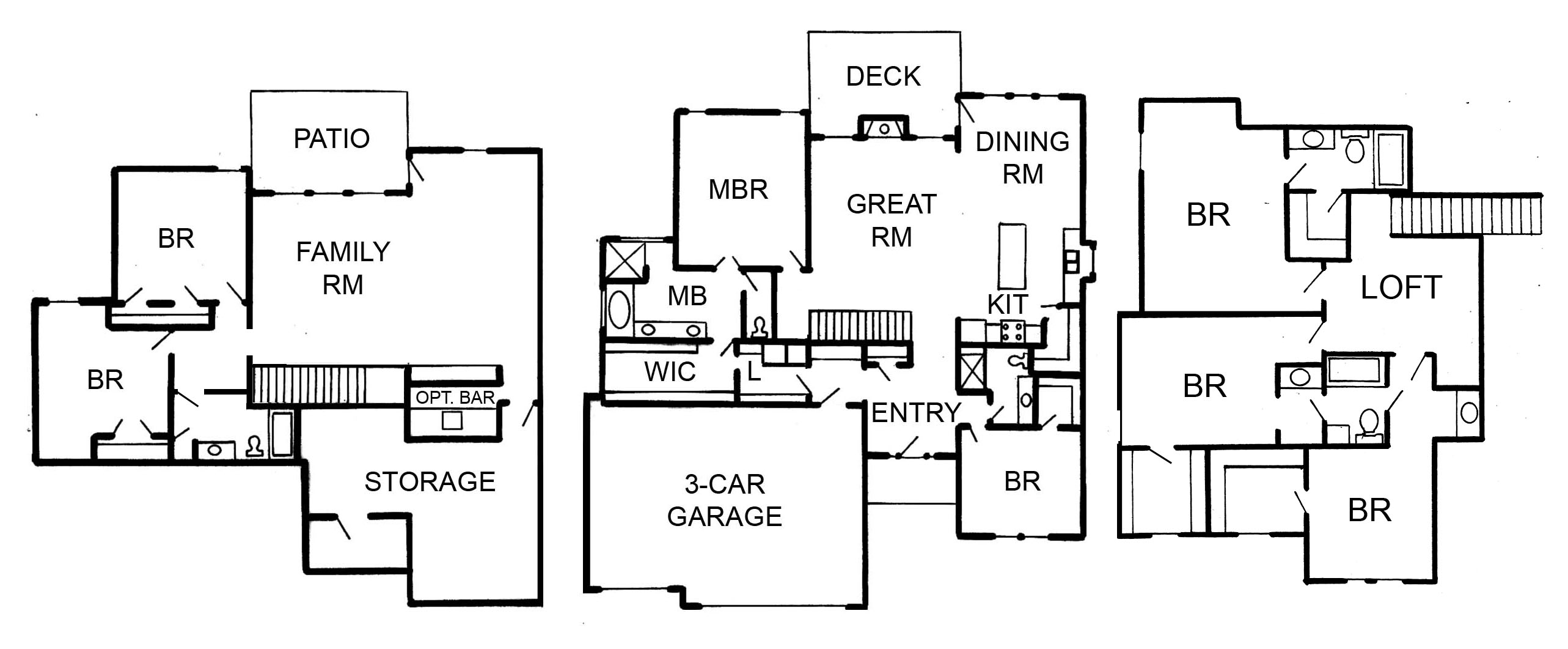 Sterling Homes LLC. floorplan