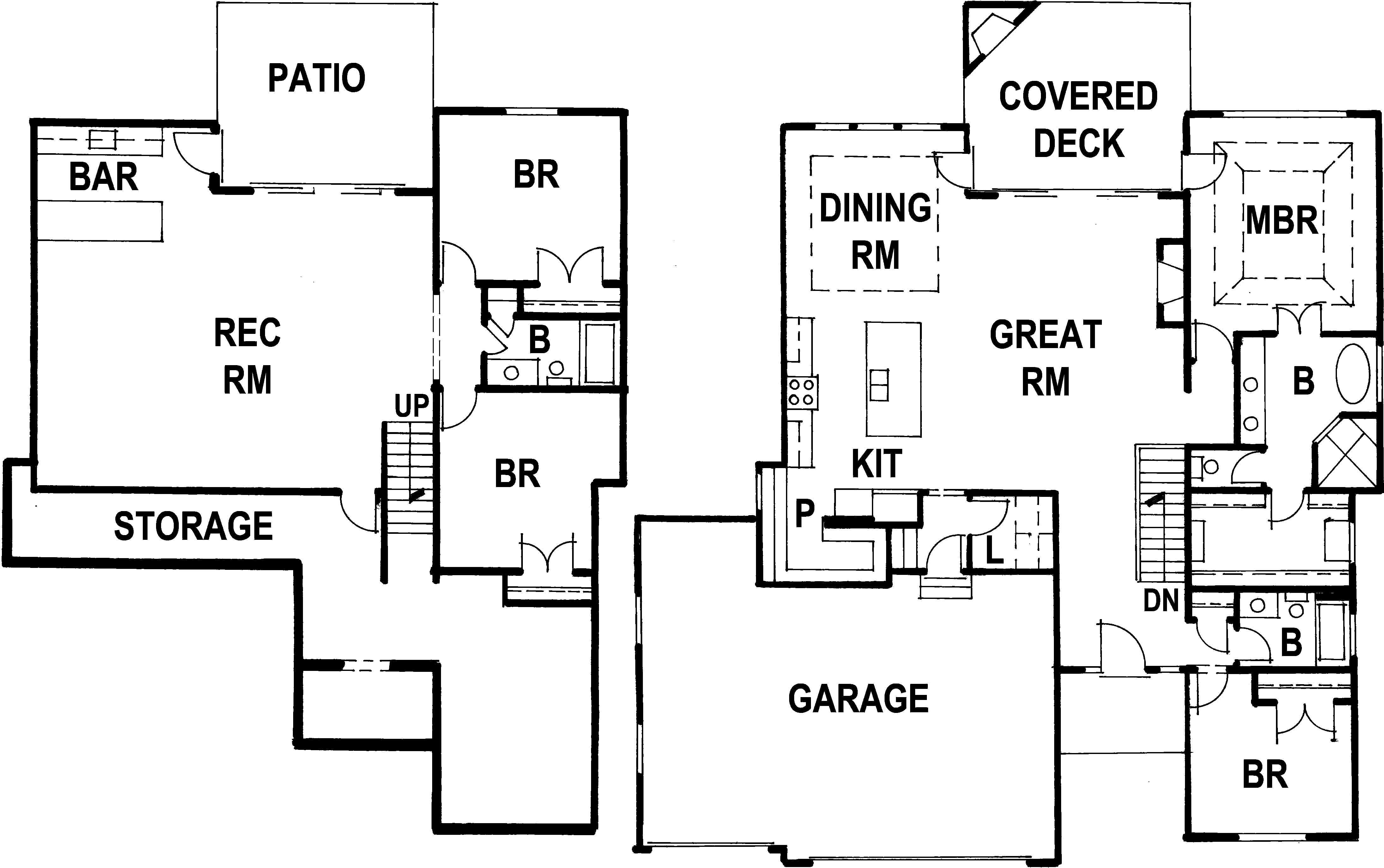 Walker Custom Homes floorplan