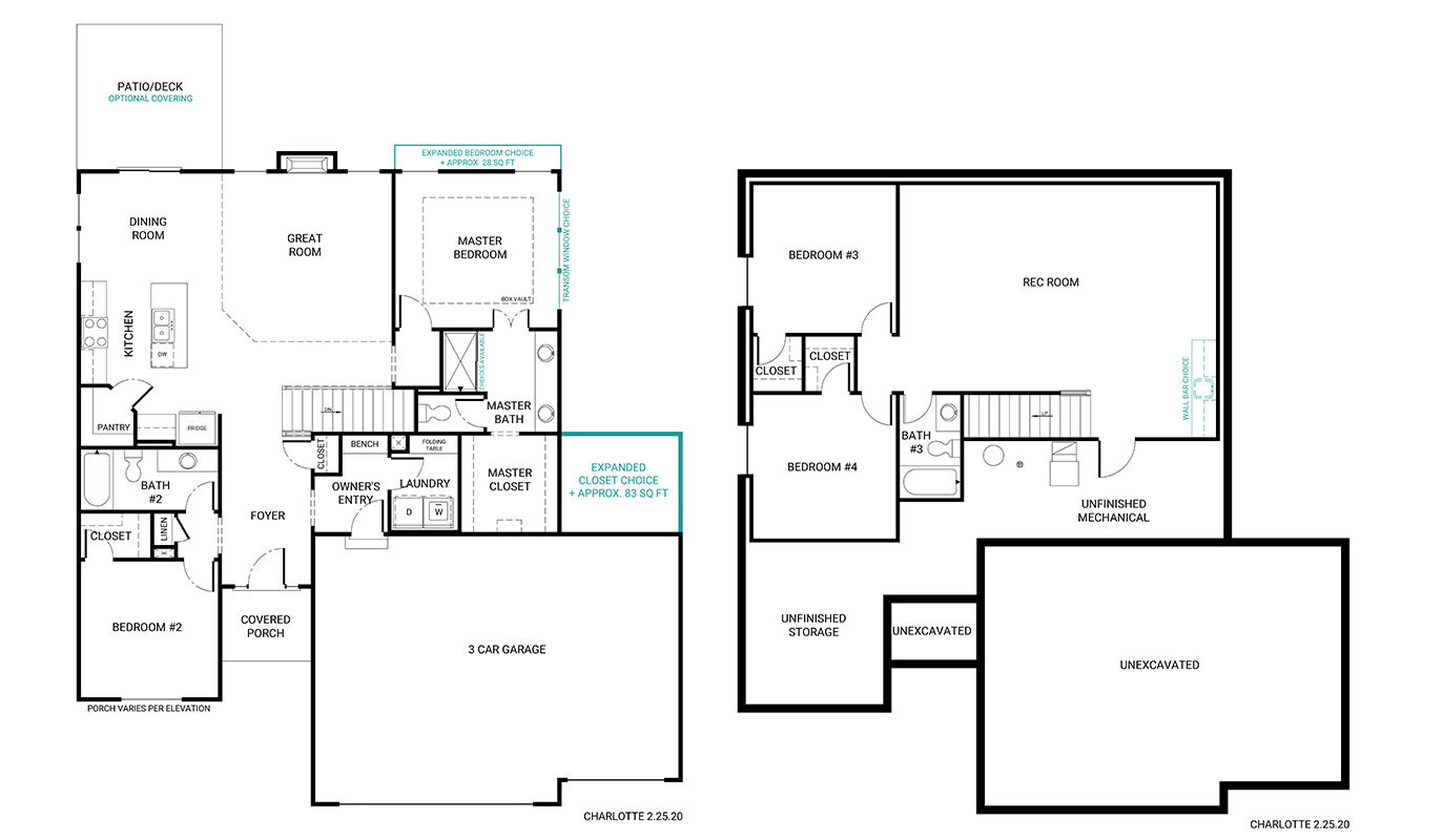 Summit Homes floorplan