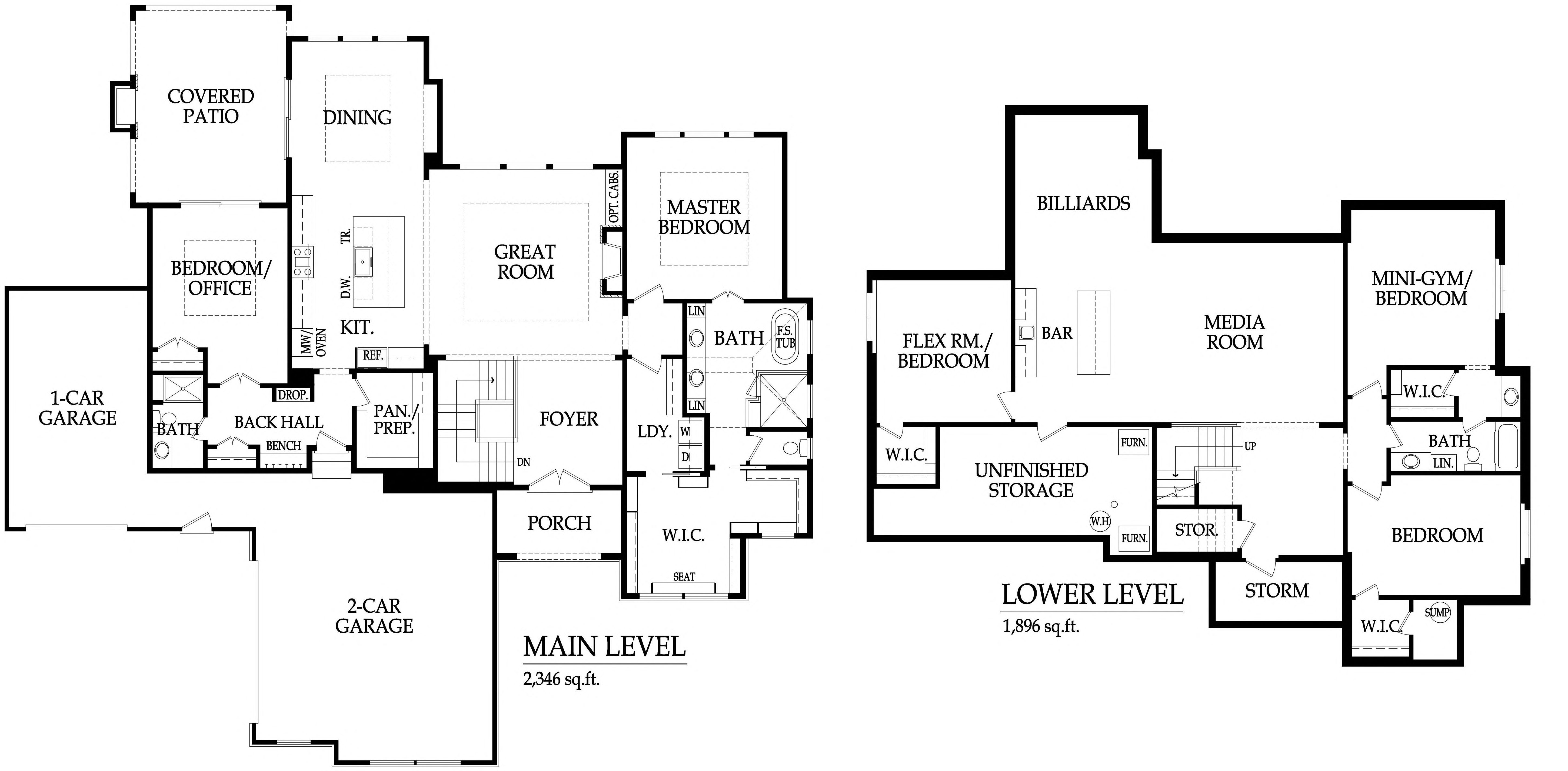 J.S. Robinson Fine Homes floorplan