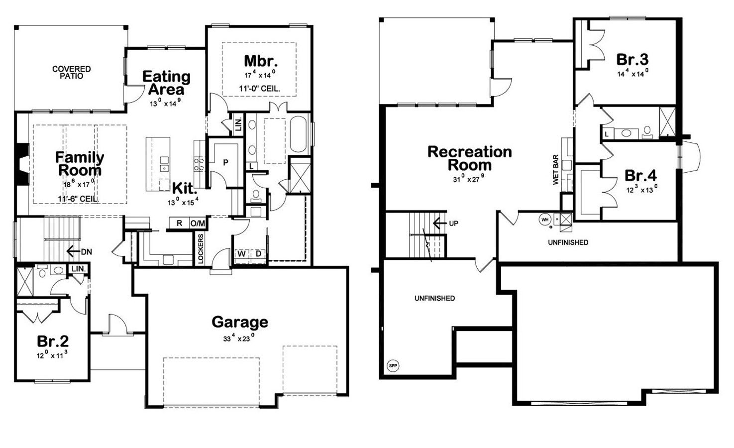 French Homes Inc floorplan