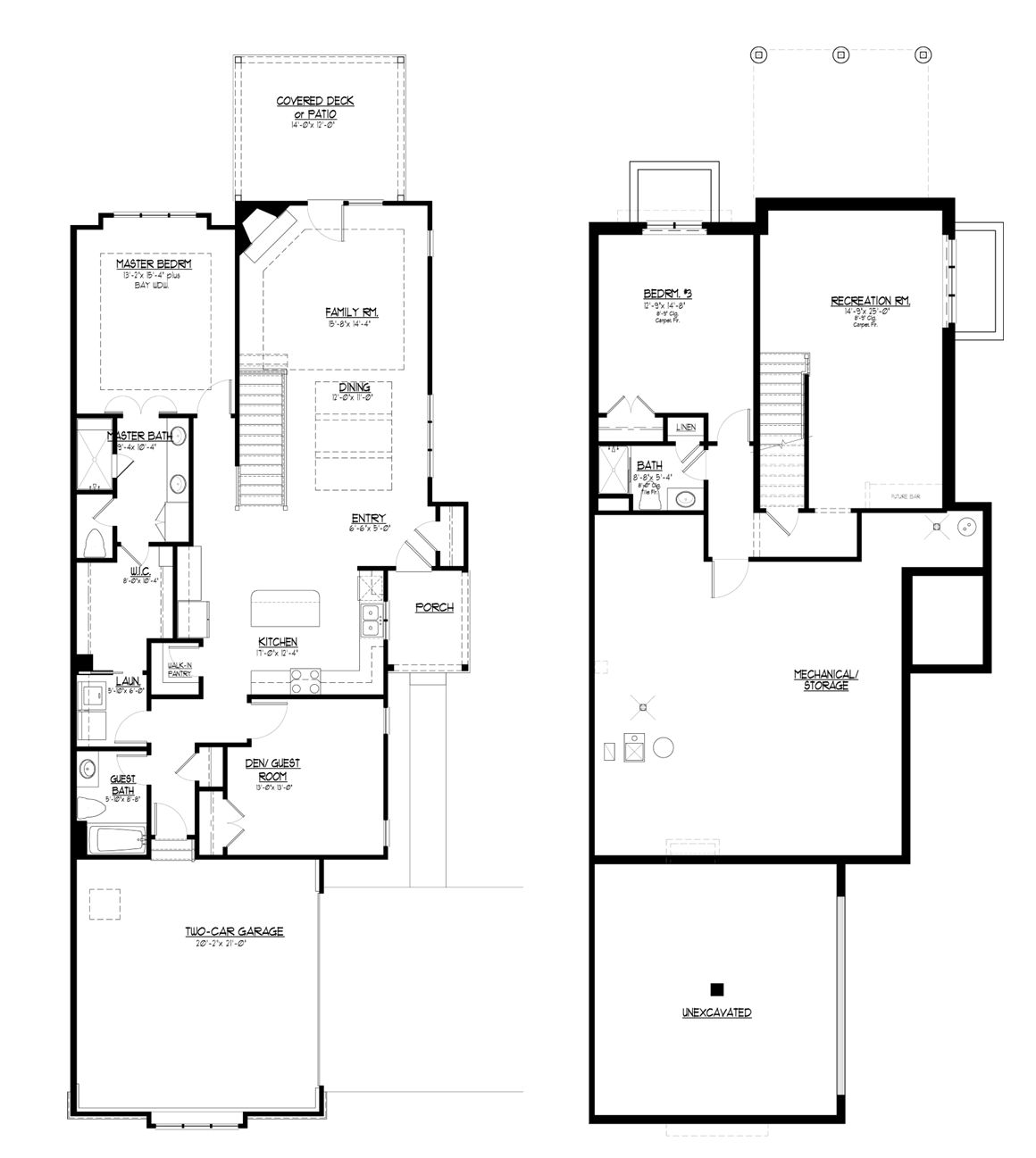 French Homes Inc floorplan