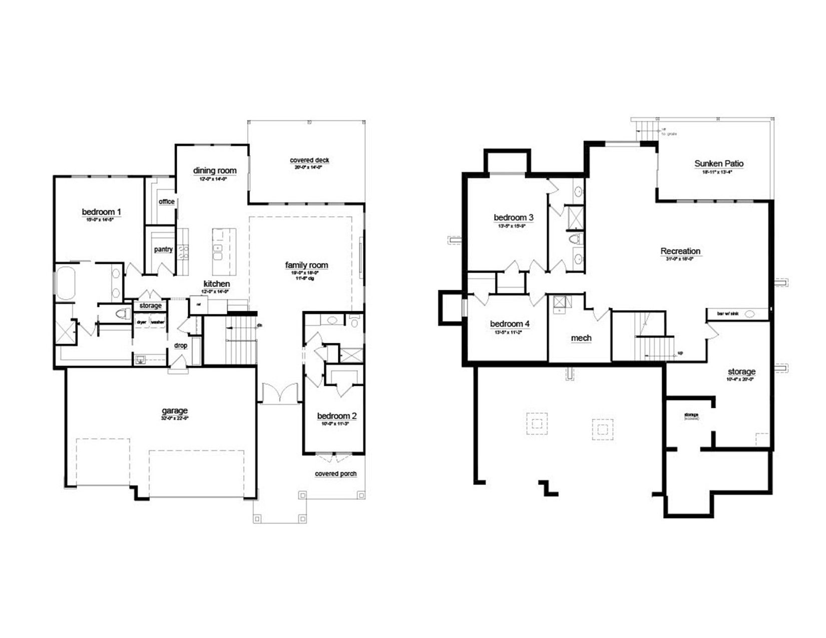 Tim French Homes floorplan