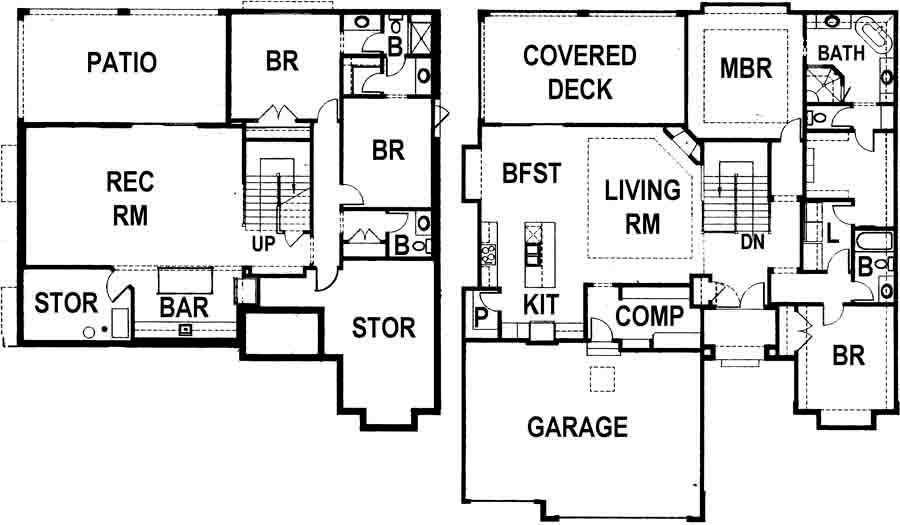 Don Julian Builders, Inc. floorplan