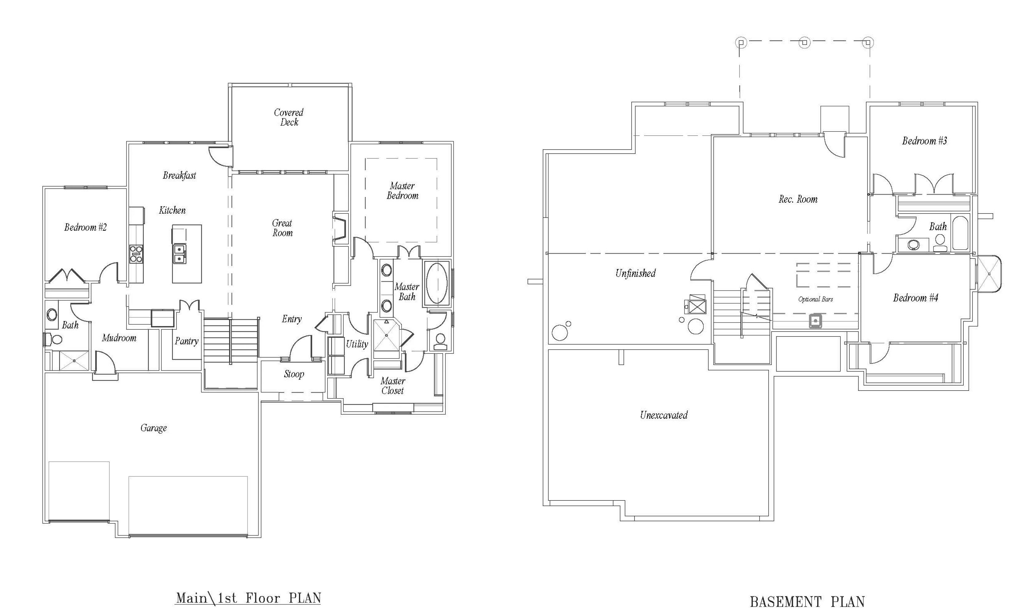 New Mark Homes KC floorplan