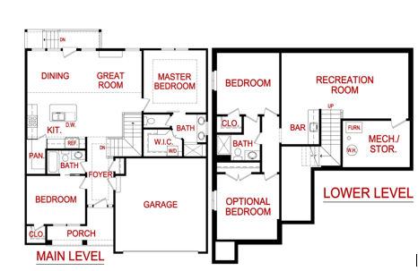 Lambie Homes floorplan