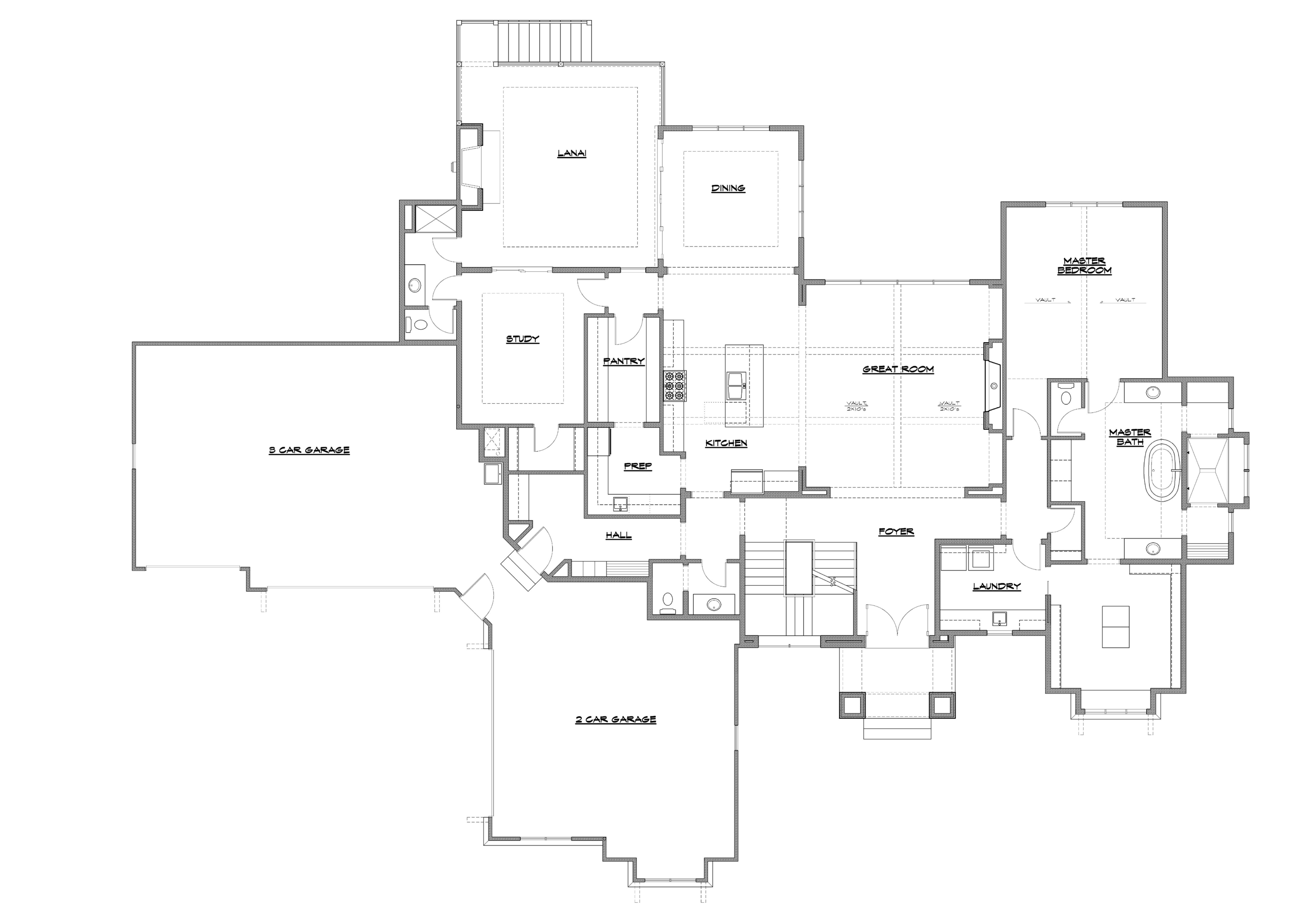 John Geer Custom Homes floorplan