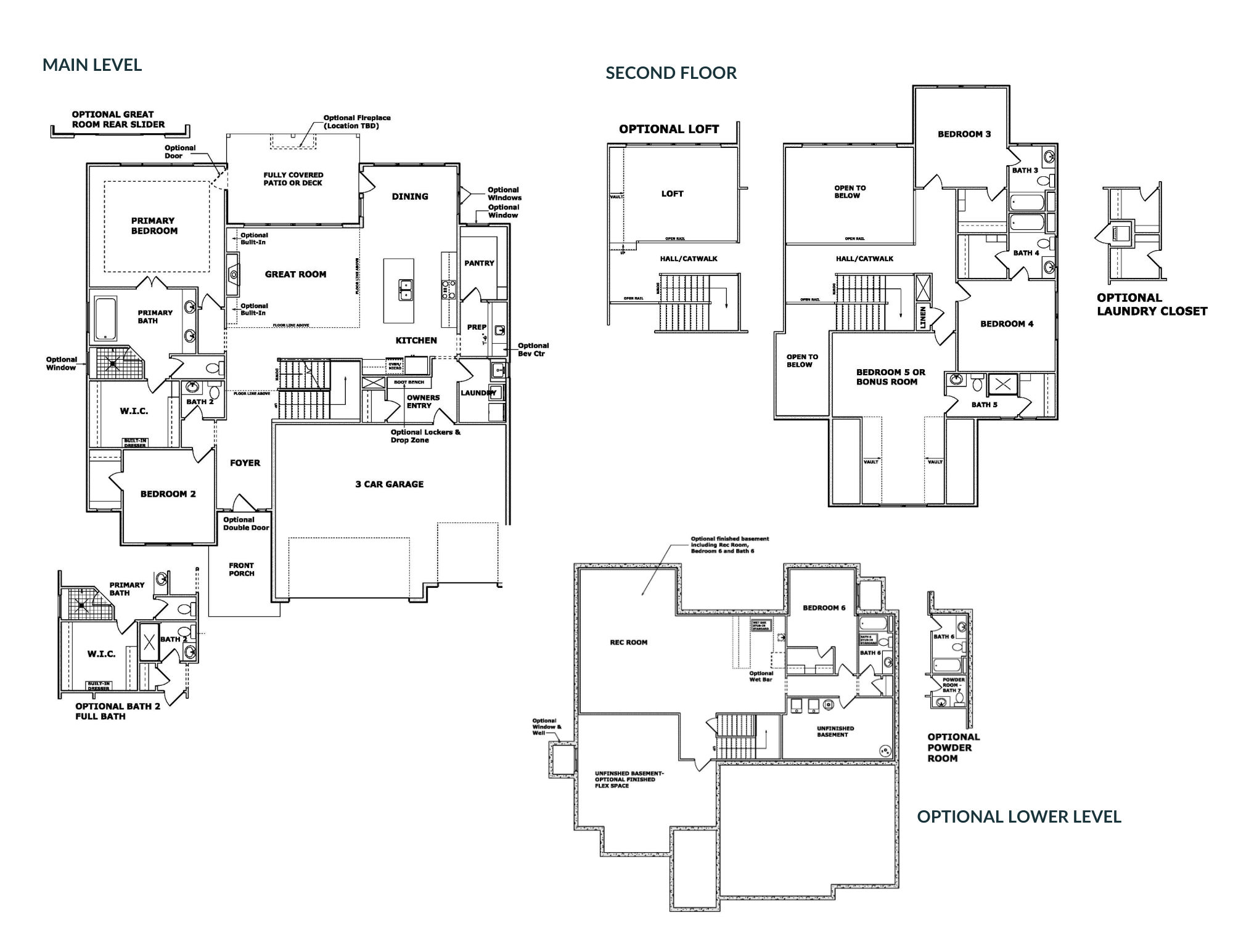 Inspired Homes LLC floorplan