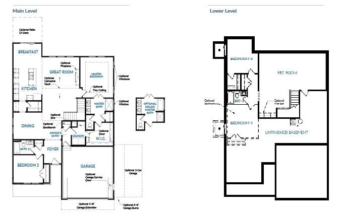 Inspired Homes LLC floorplan