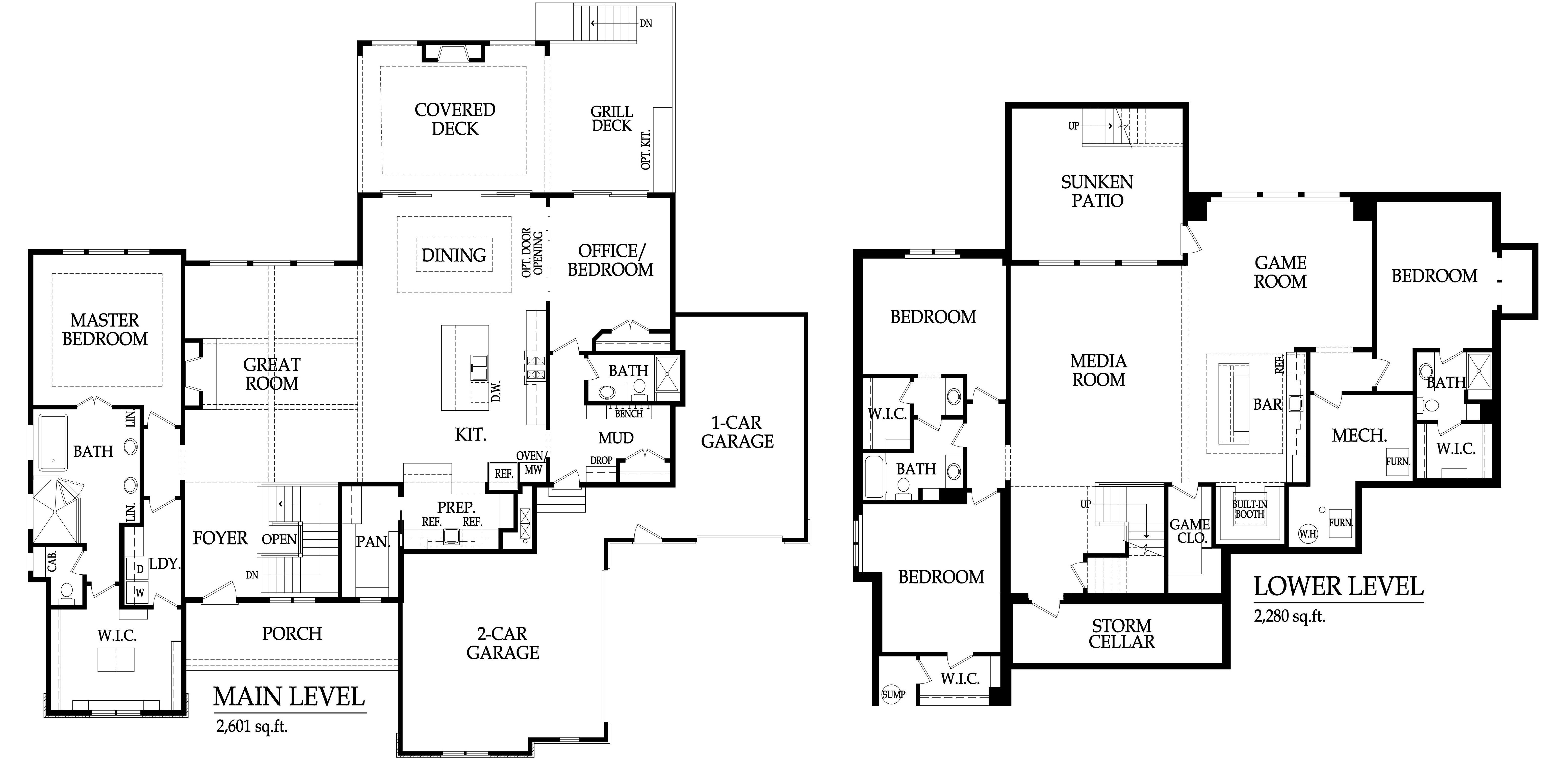 J.S. Robinson Fine Homes floorplan
