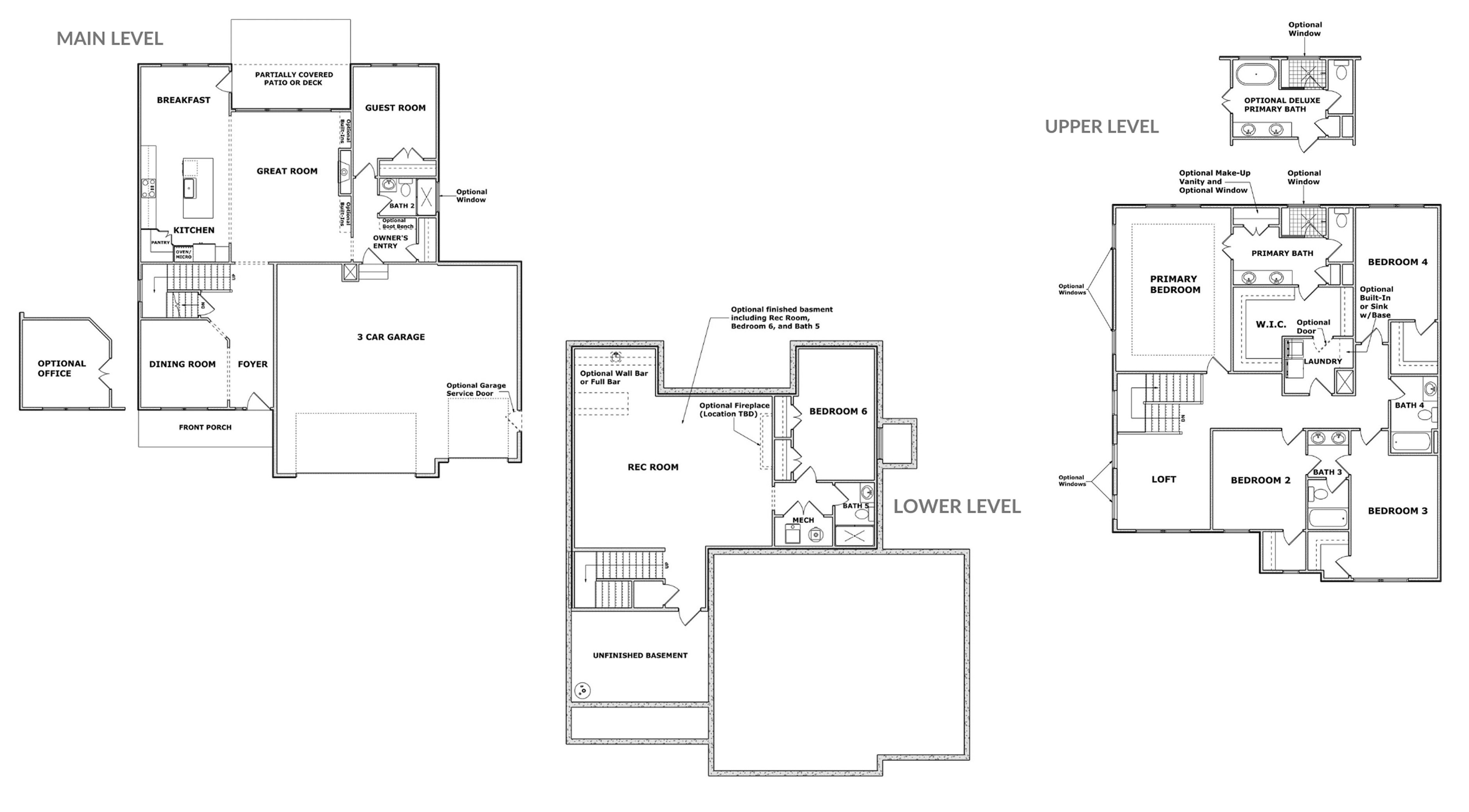 Inspired Homes LLC floorplan