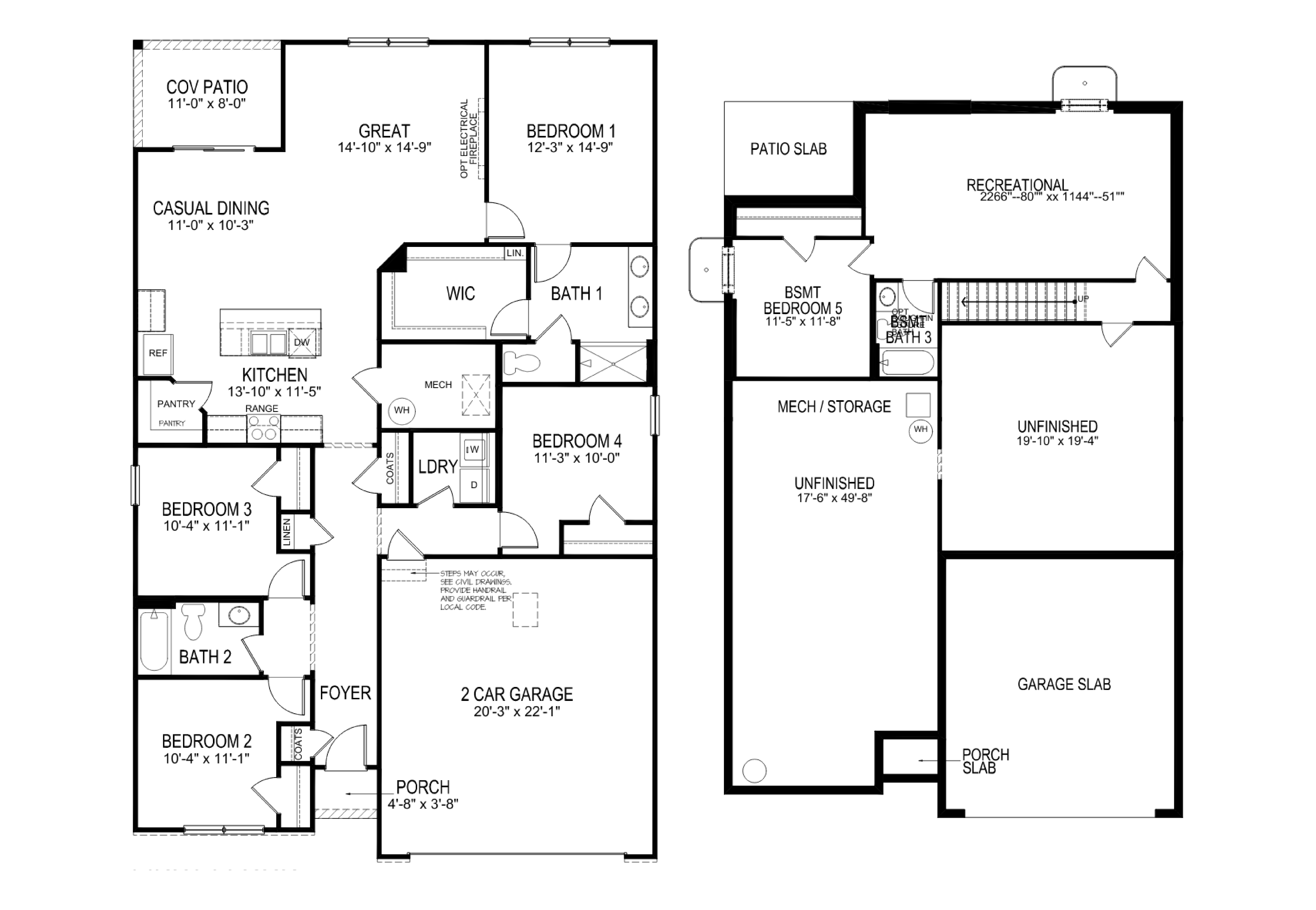 D.R. Horton floorplan