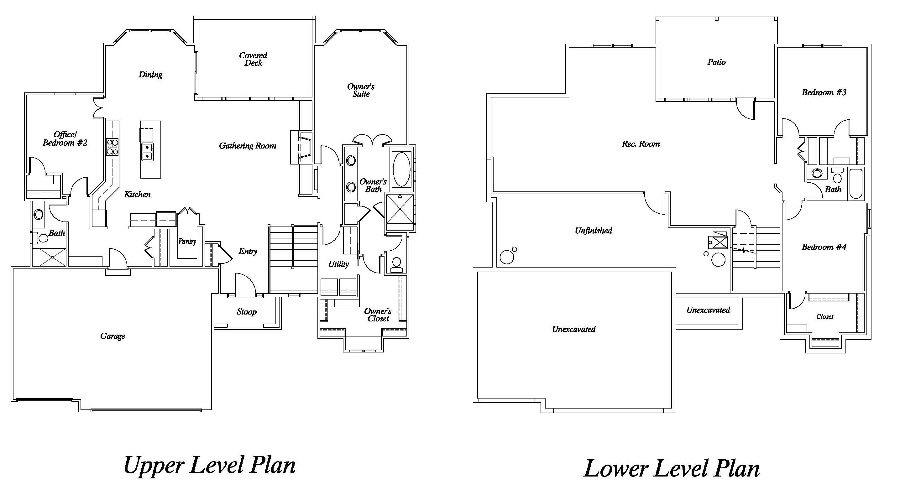 New Mark Homes KC floorplan