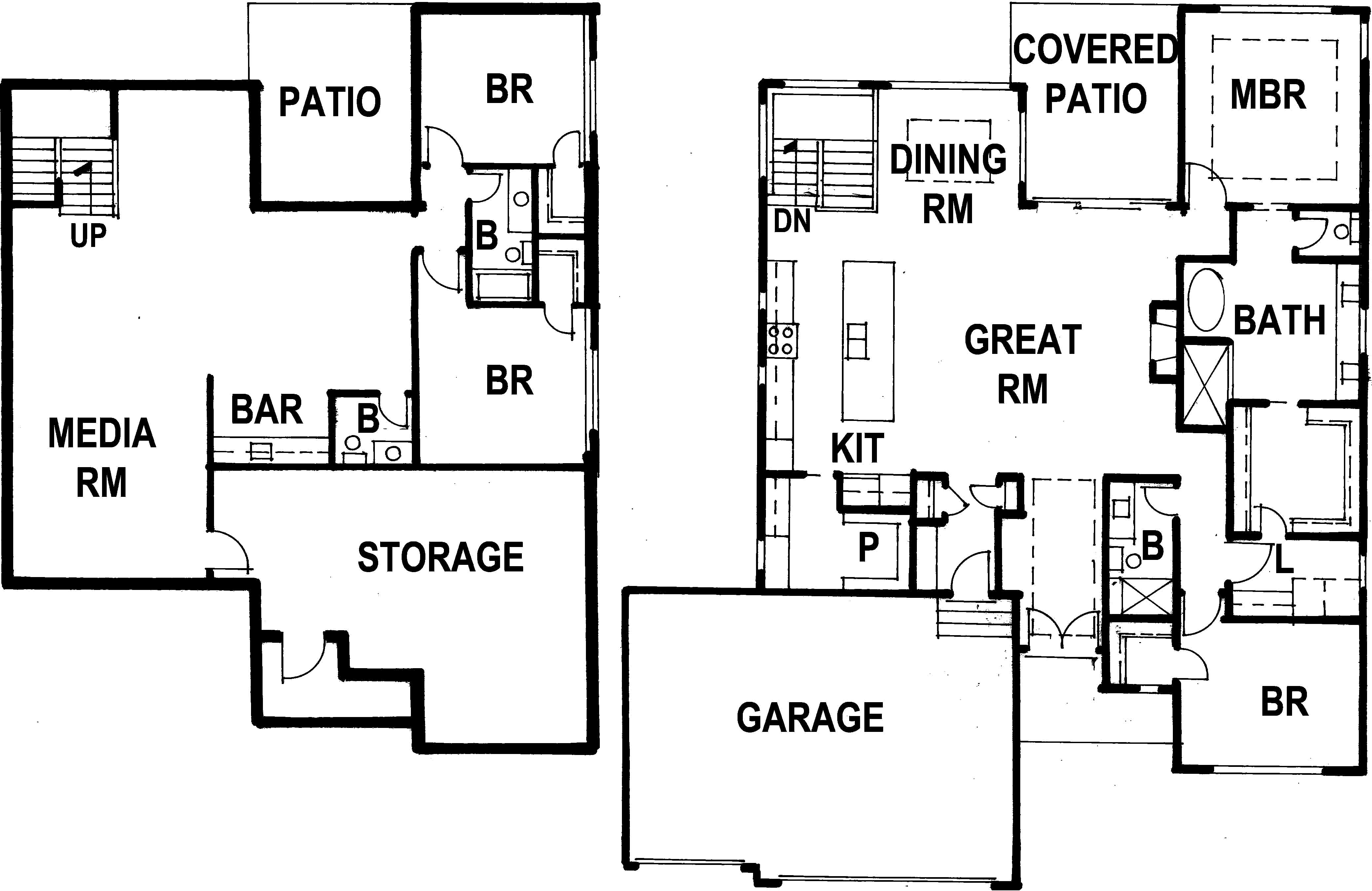 Crown  Builders floorplan
