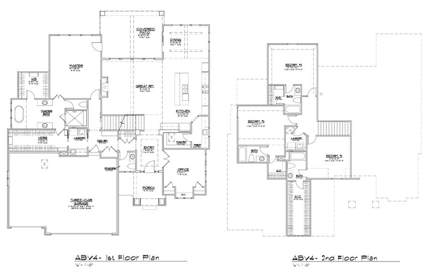 James Engle Custom Homes floorplan