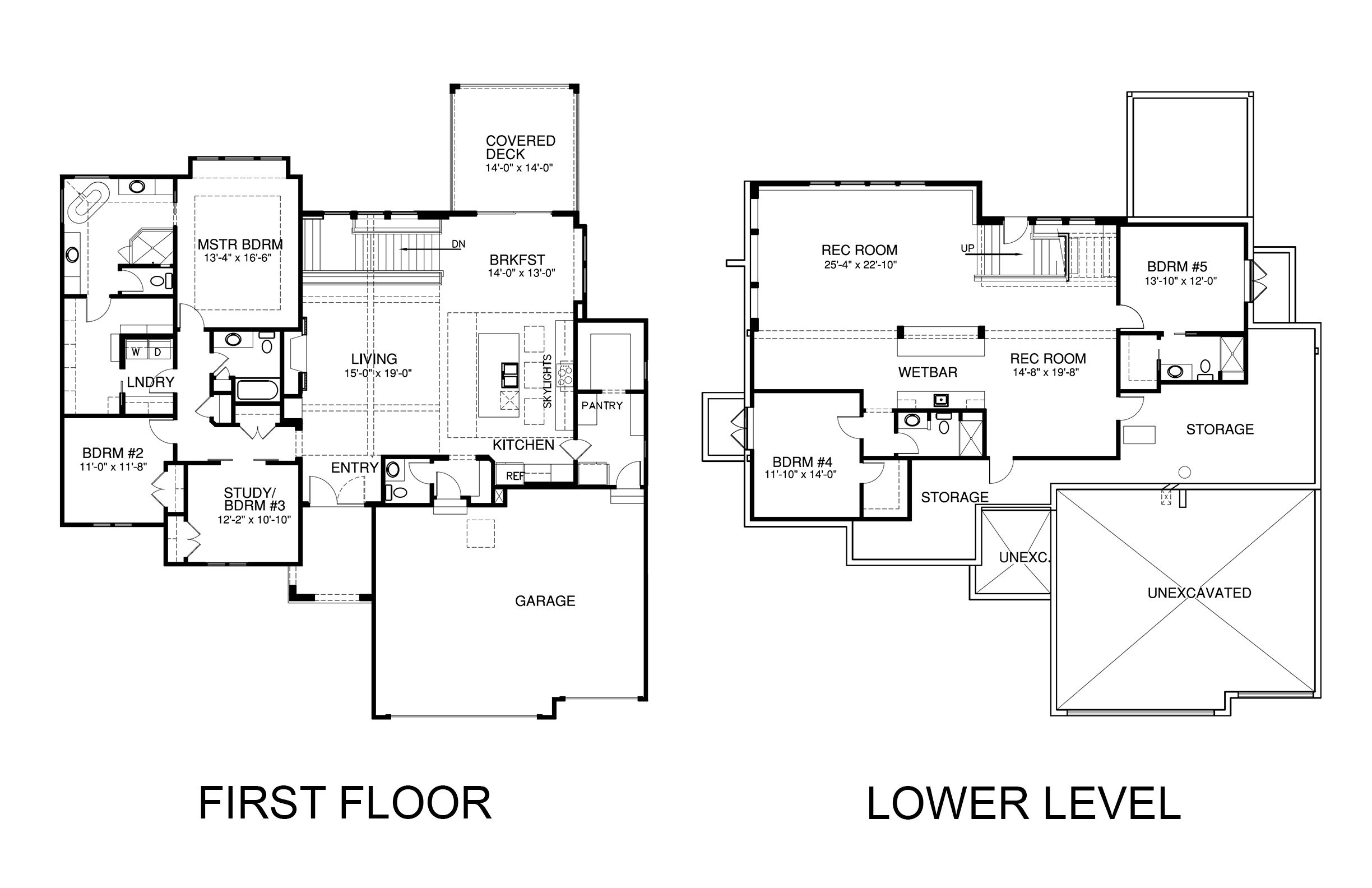 Don Julian Builders, Inc. floorplan