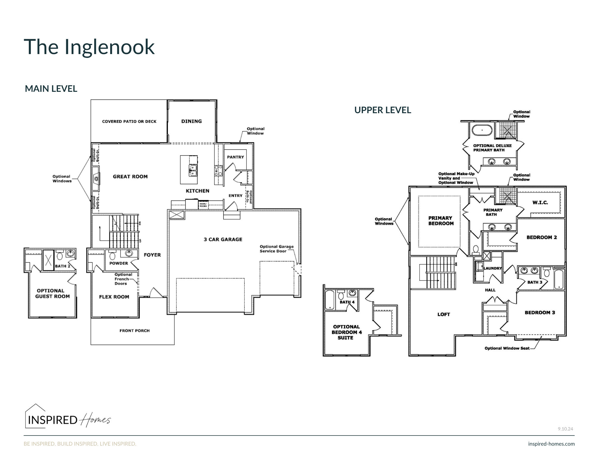 Inspired Homes LLC floorplan