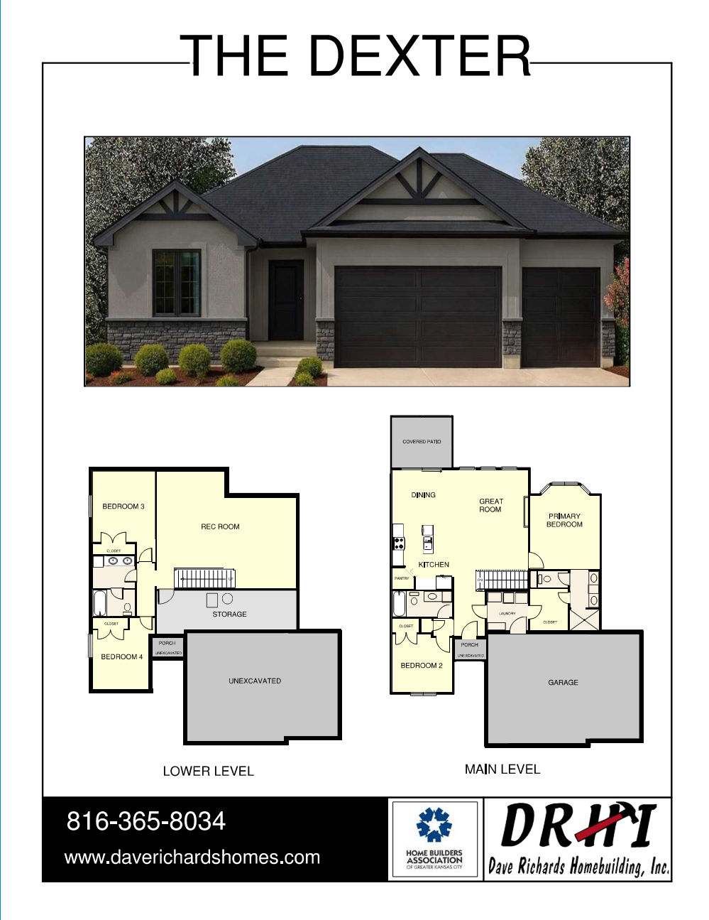 Dave Richards Homebuilding, Inc. floorplan