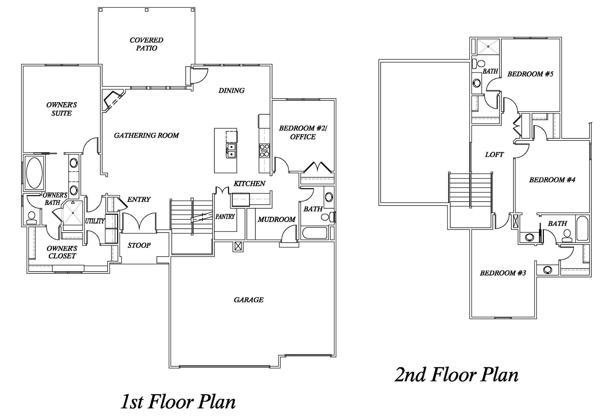 New Mark Homes KC floorplan
