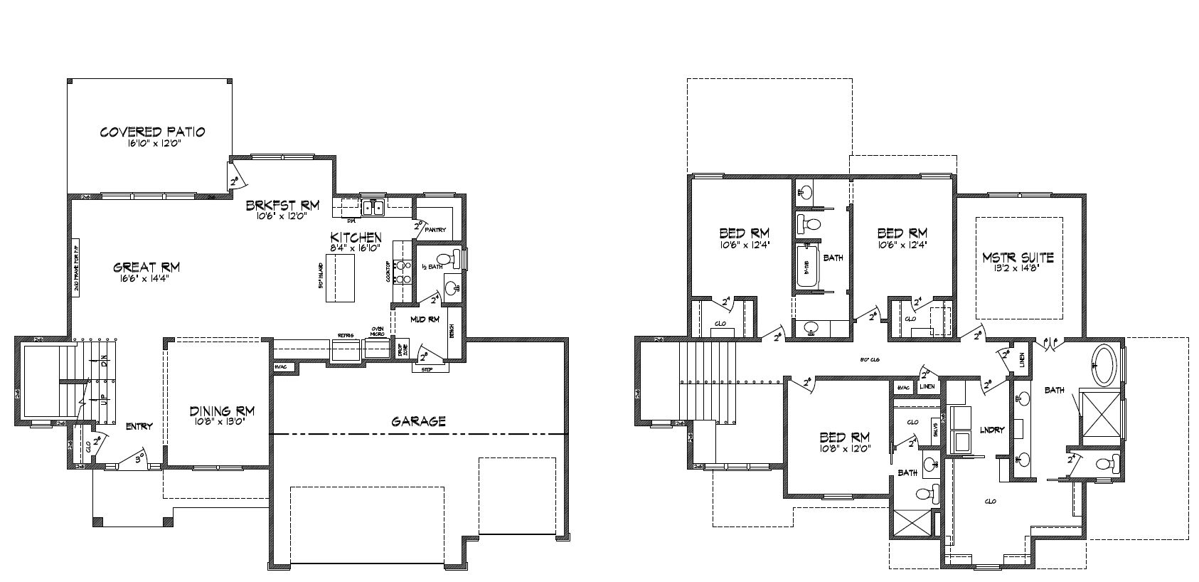 Titan Custom Homes floorplan