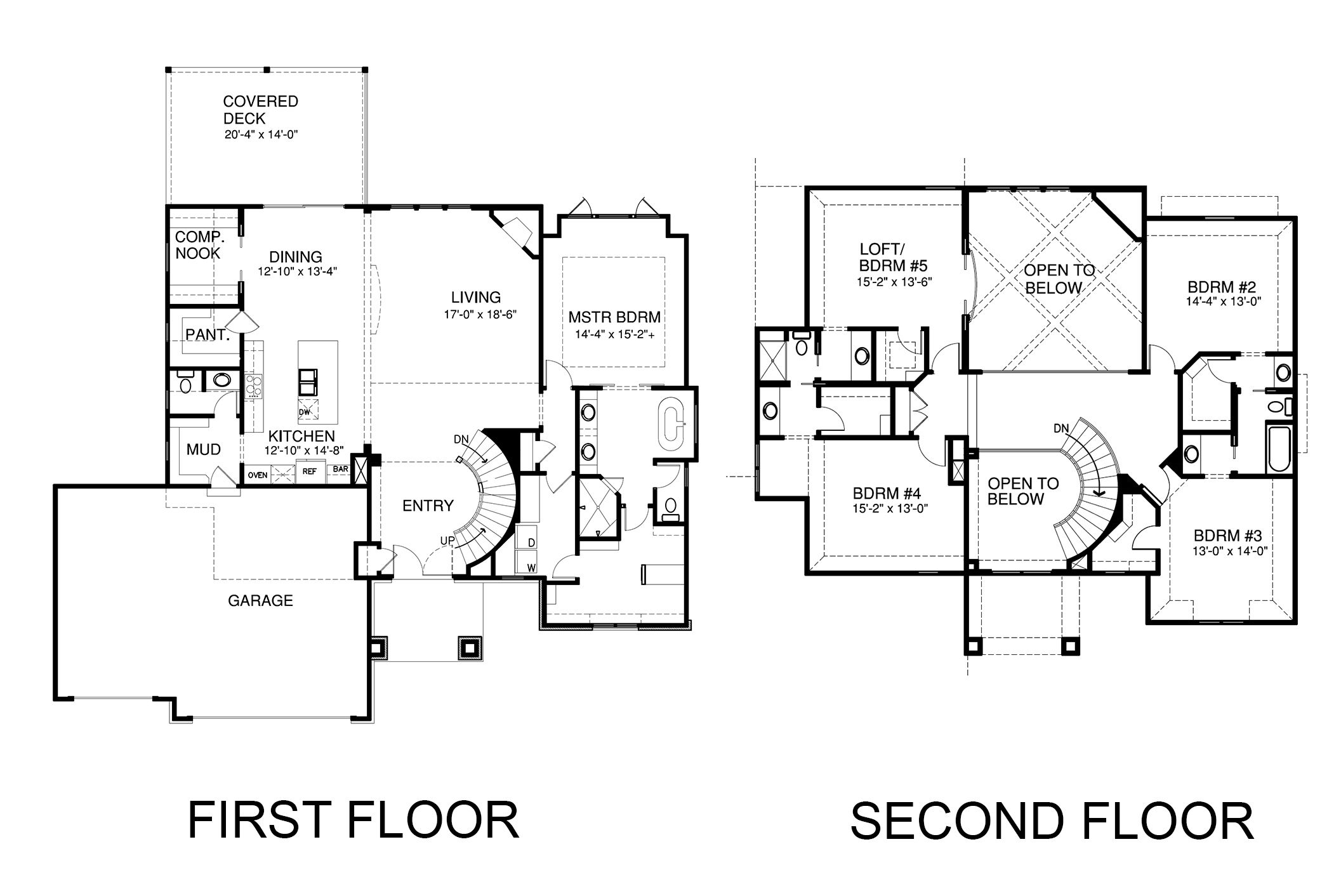Don Julian Builders, Inc. floorplan