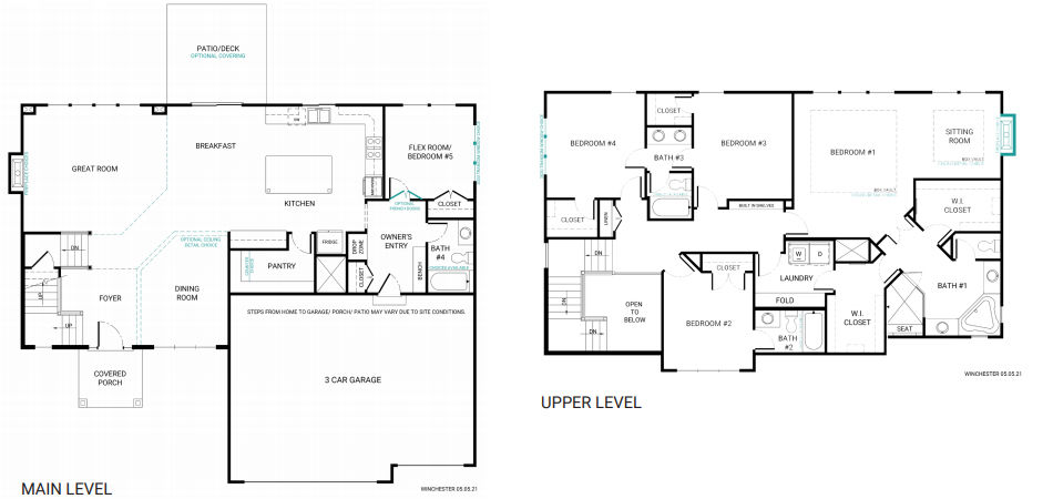 Summit Homes floorplan