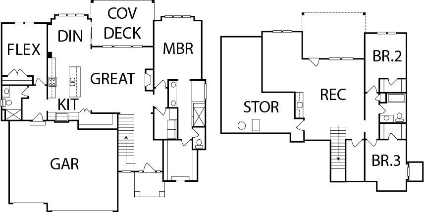 Spiess Custom Homes floorplan