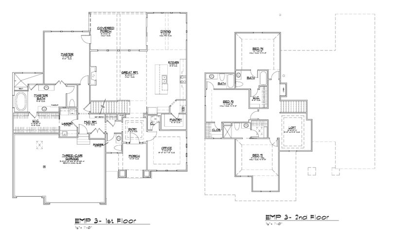 James Engle Custom Homes floorplan