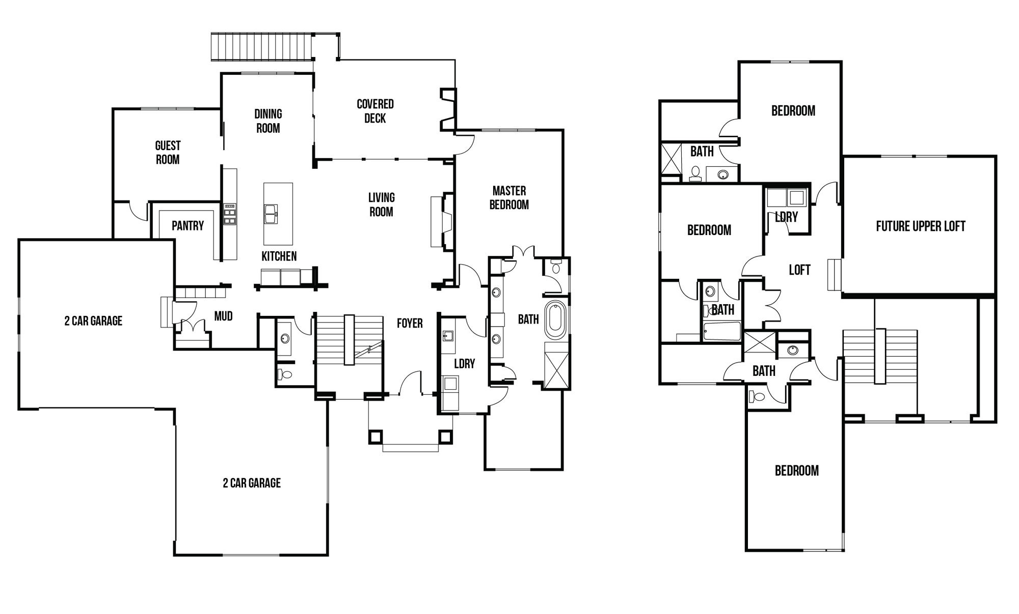 John Geer Custom Homes floorplan