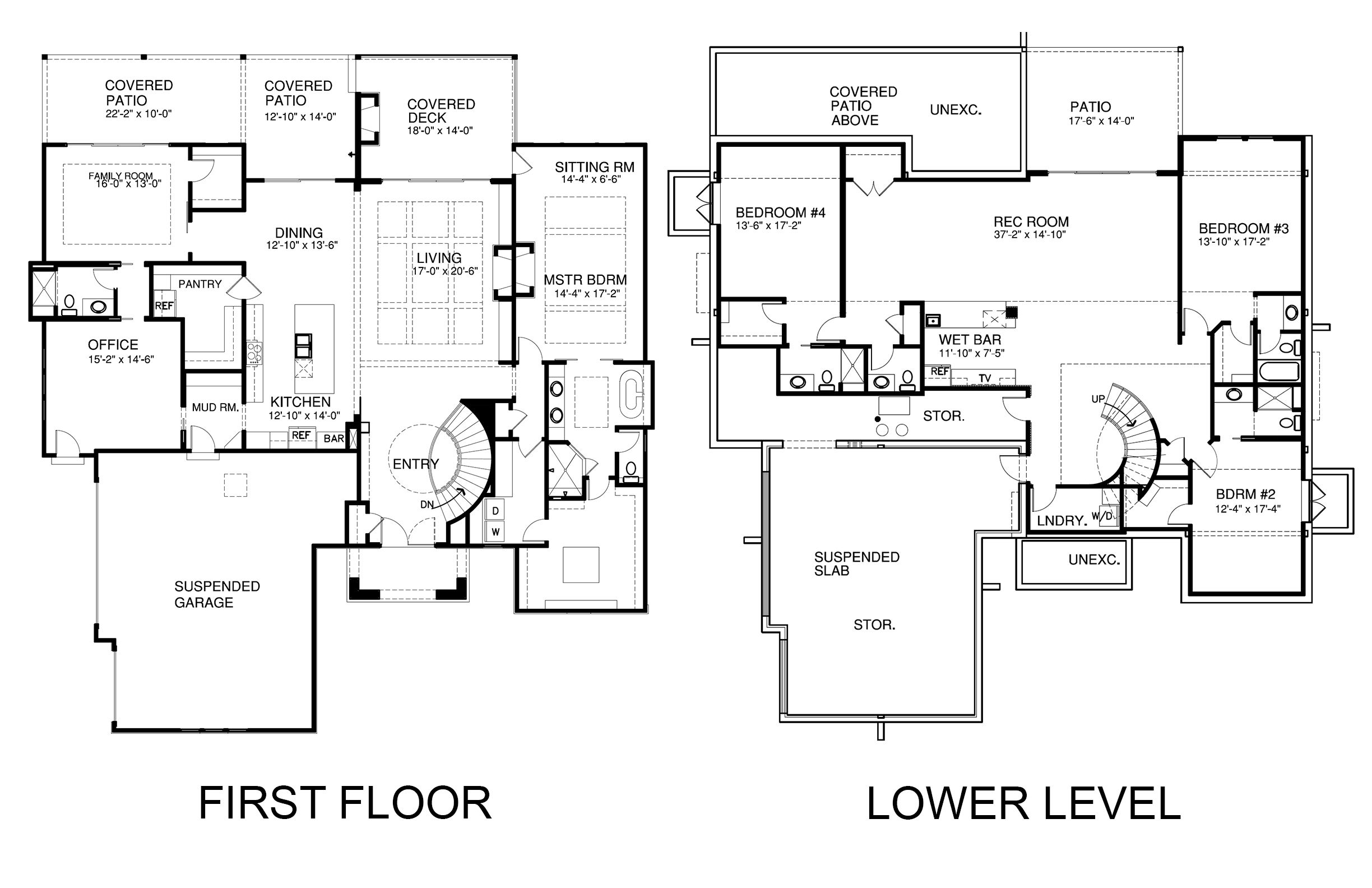 Don Julian Builders, Inc. floorplan