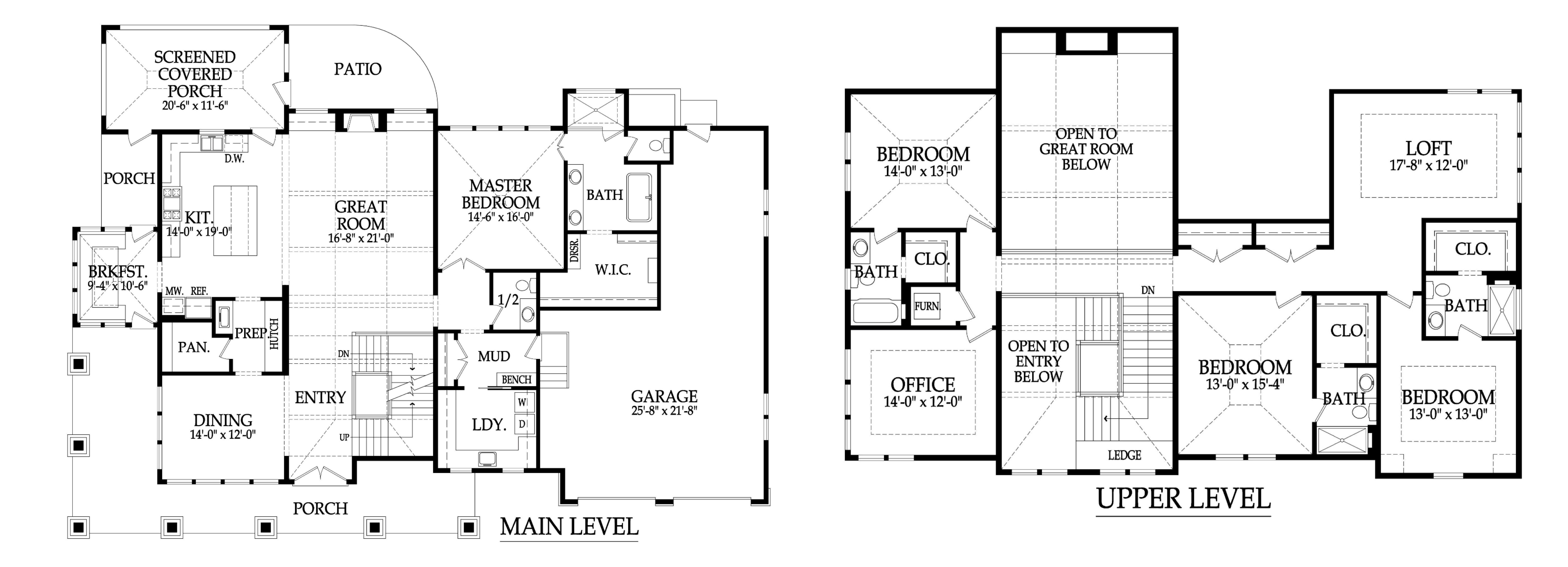 Roeser Homes floorplan