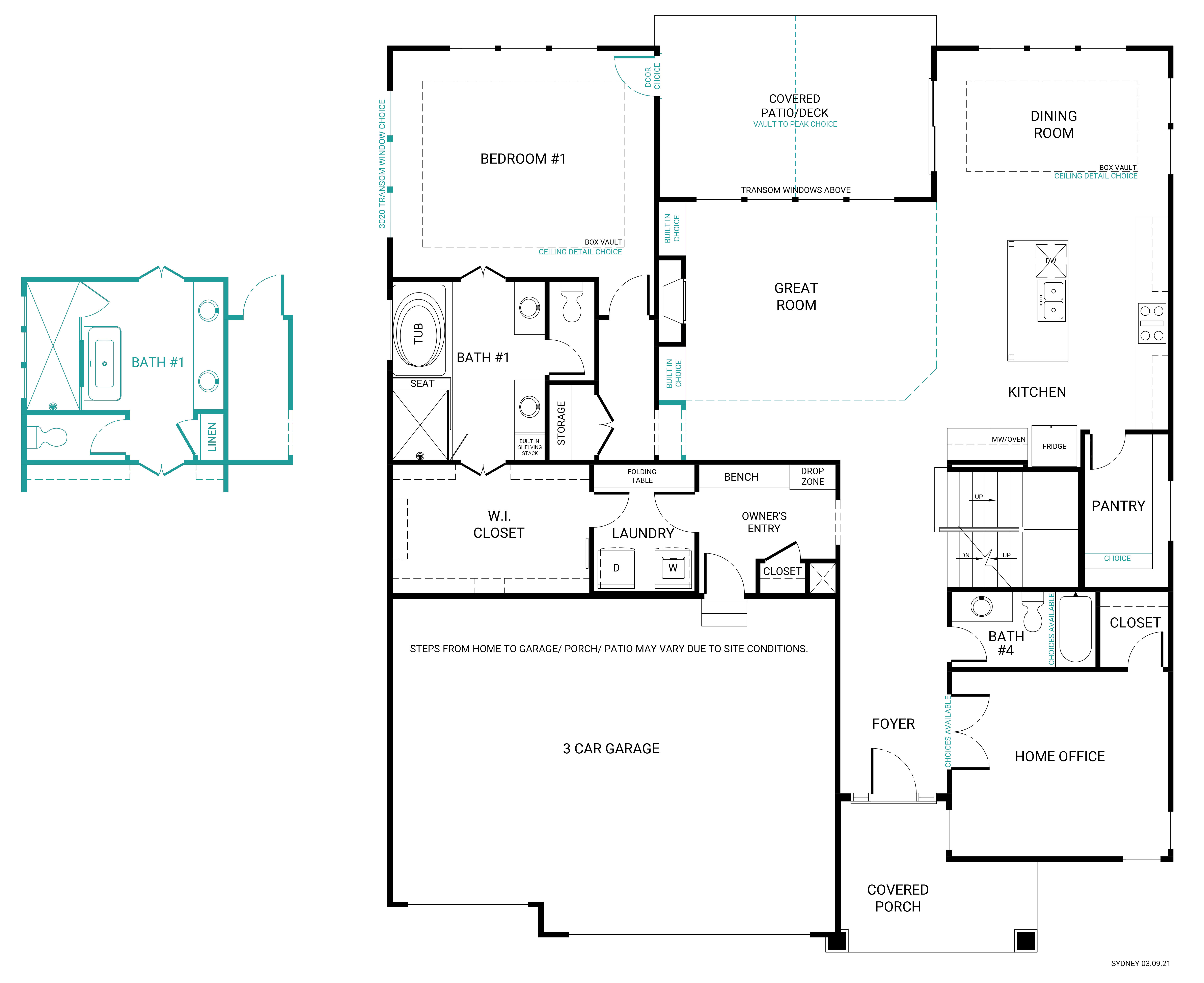 Summit Homes floorplan