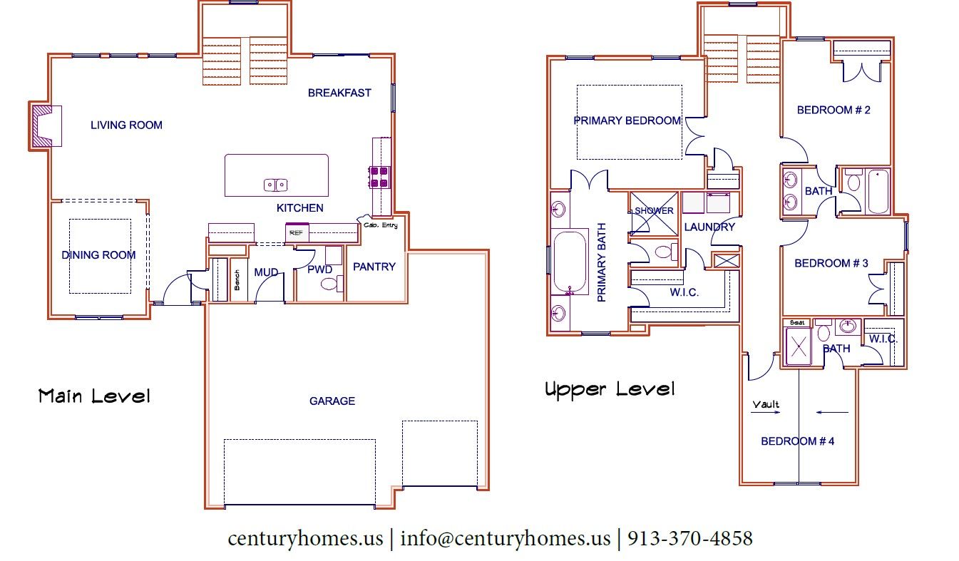 Century Homes, Inc. floorplan