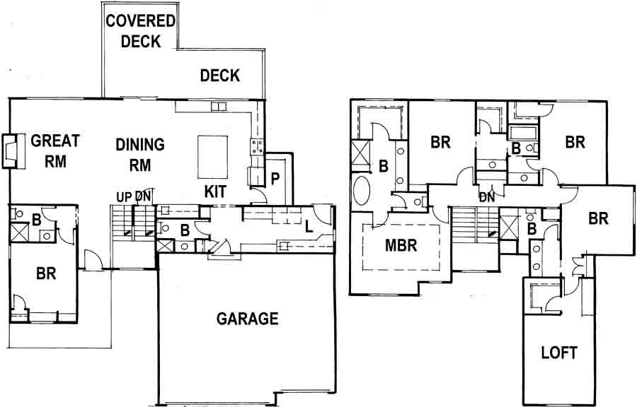 Drees Built Homes floorplan