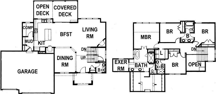 Don Julian Builders, Inc. floorplan