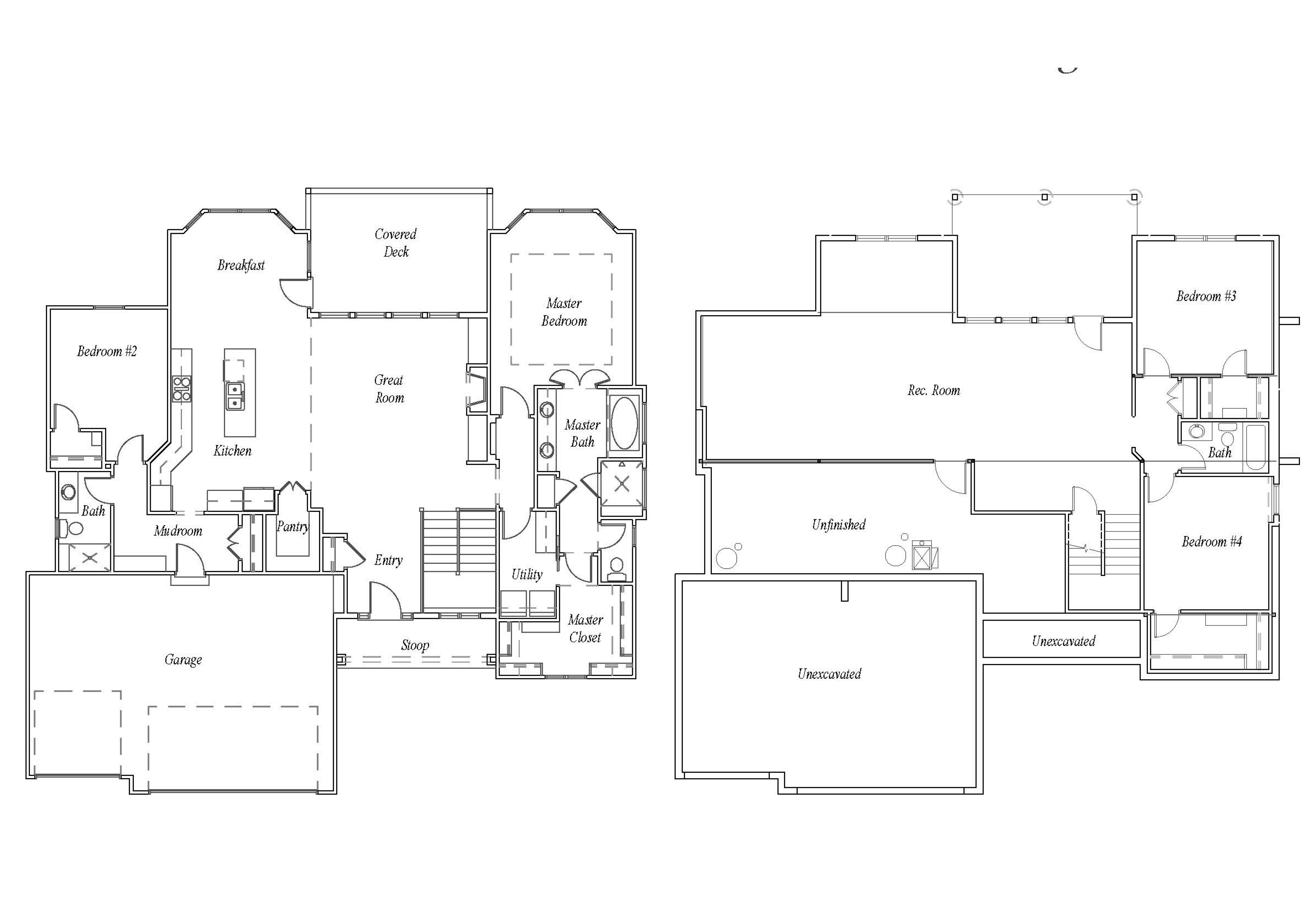 New Mark Homes KC floorplan