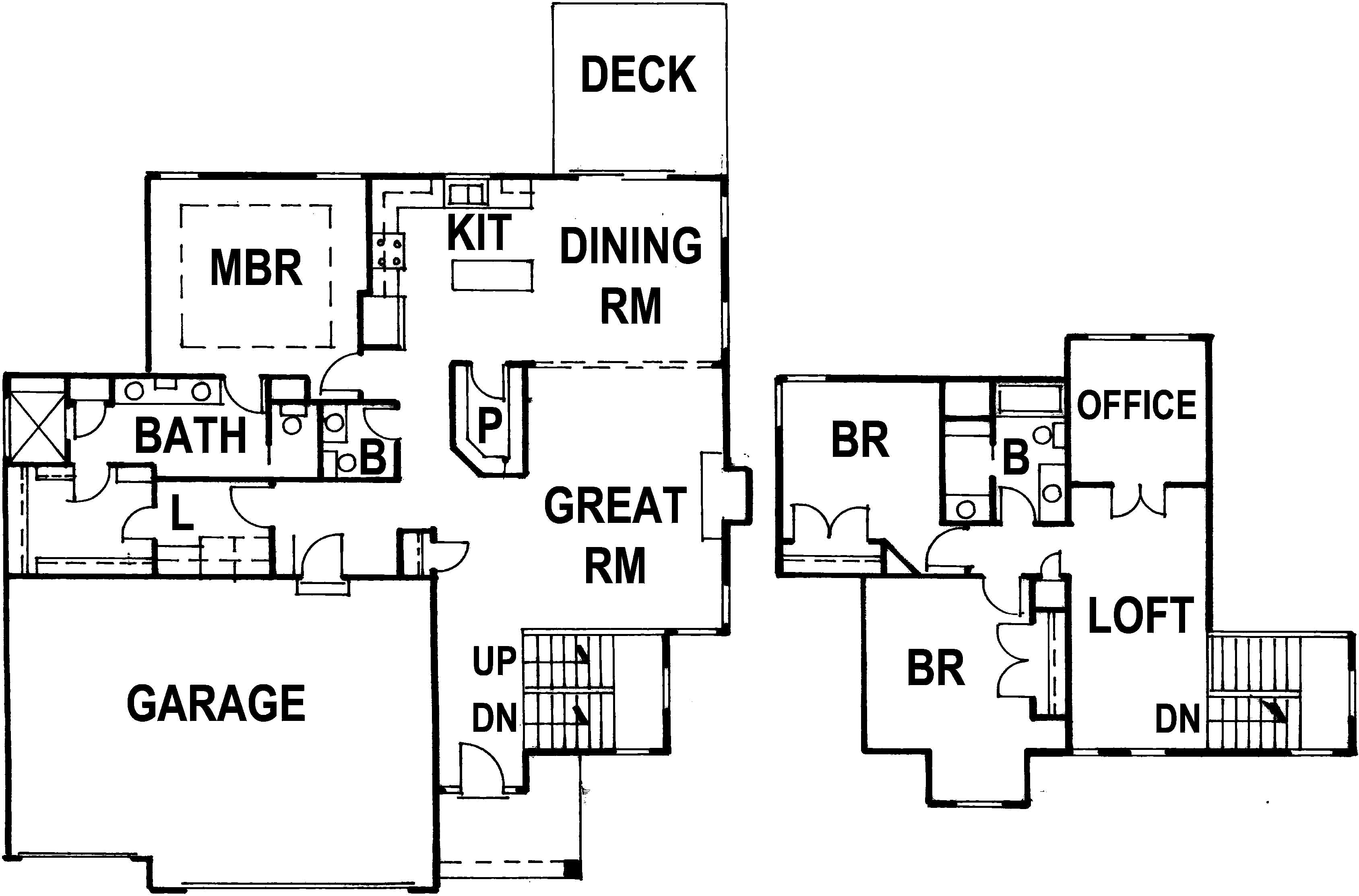 Harding Contracting Inc. floorplan
