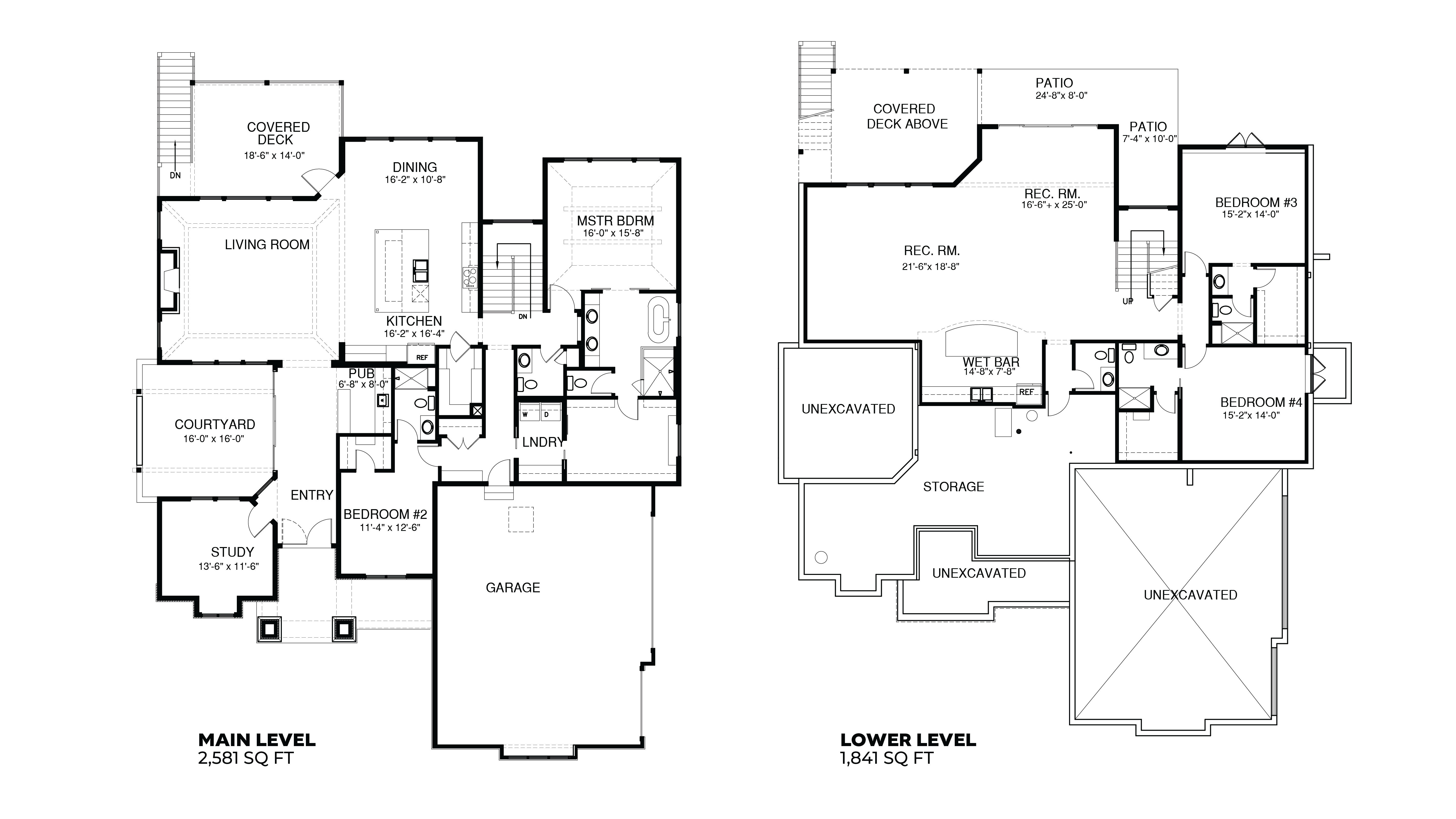 Don Julian Builders, Inc. floorplan