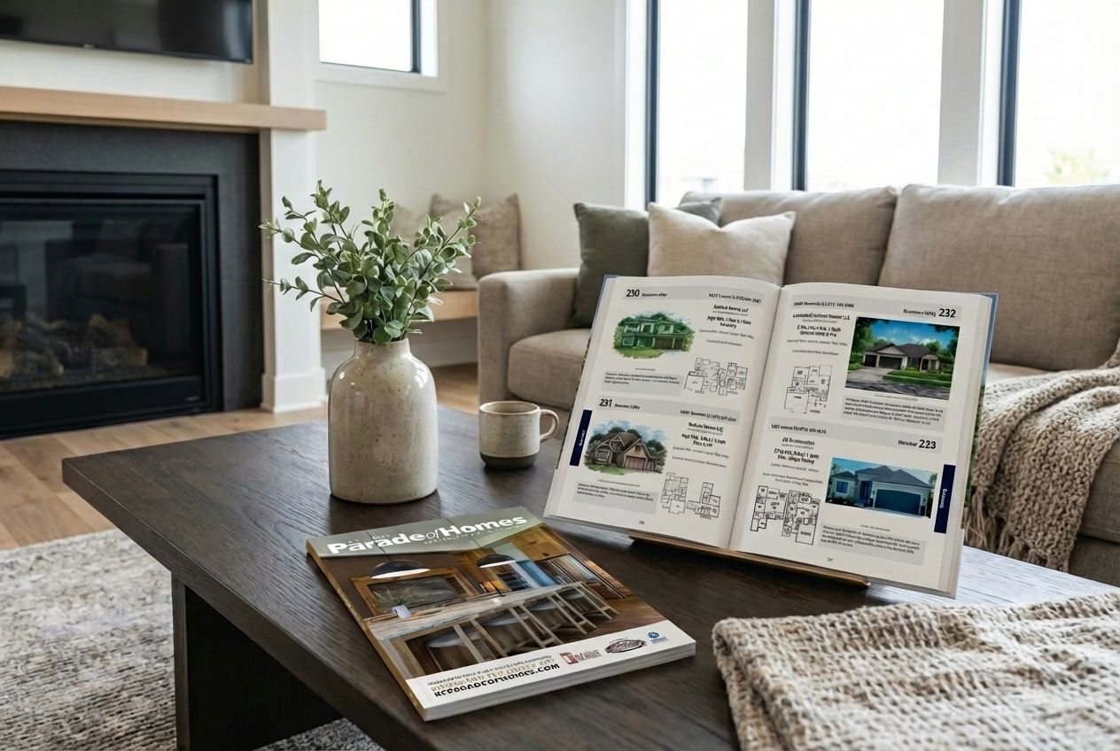 Beautiful modern home exterior at dusk with warm interior lighting