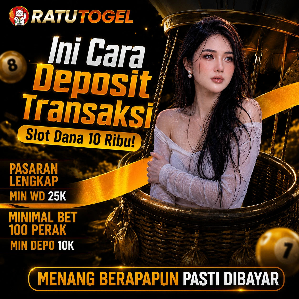 RATUTOGEL - Ini Cara Deposit Transaksi Slot Dana 10ribu Terpercaya image 1