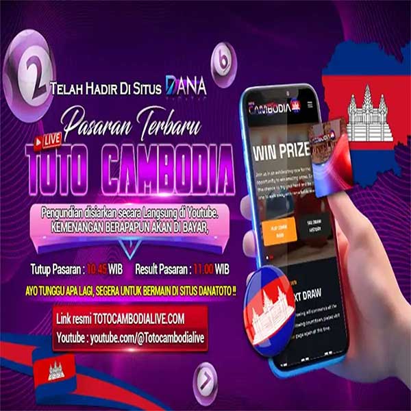 DANATOTO | Pusat Game Togel Online Resmi Kamboja image 1