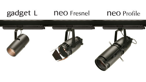 Gadget L, Neo Fresnel, Neo Profile Narrow and Neo Profile Wide can all be equipped with Casambi adapter.