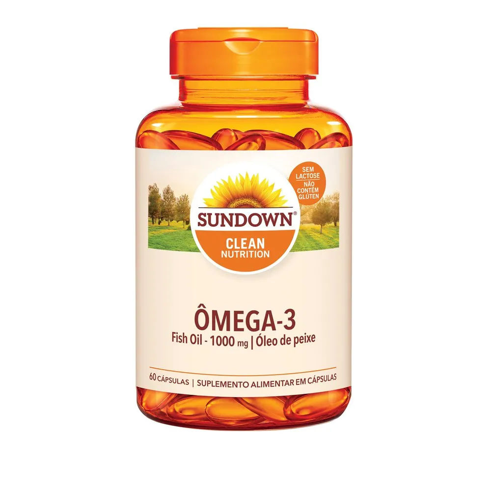 Suplemento Alimentar Sundown Omega 3 1.000mg 60 Capsulas
