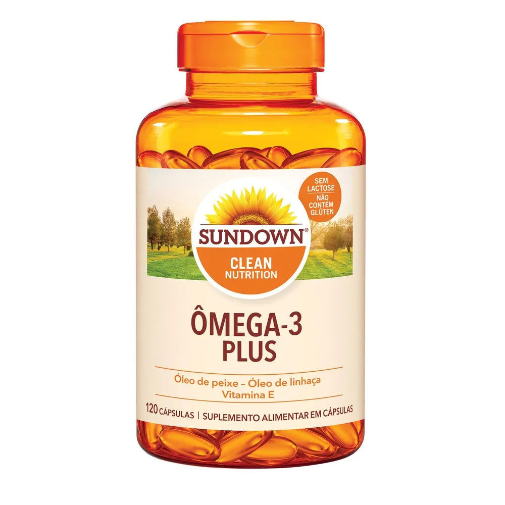 Suplemento Alimentar Sundown Omega 3 Plus 120 Capsulas
