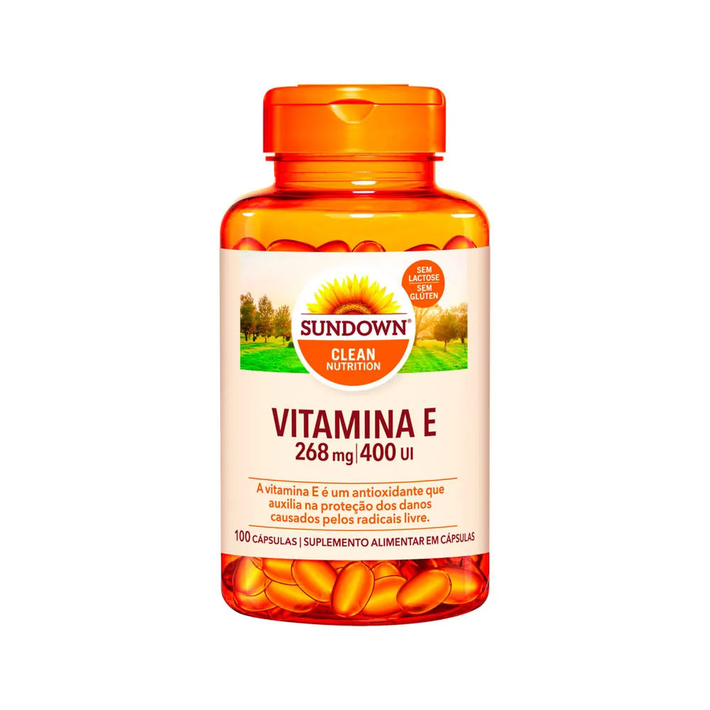 Vitamina E 400ui Sundown Com 100 Capsulas
